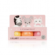 Набор бурлящих шариков для ванны L'Cosmetics Lullaby 3+ Розовый 165г.