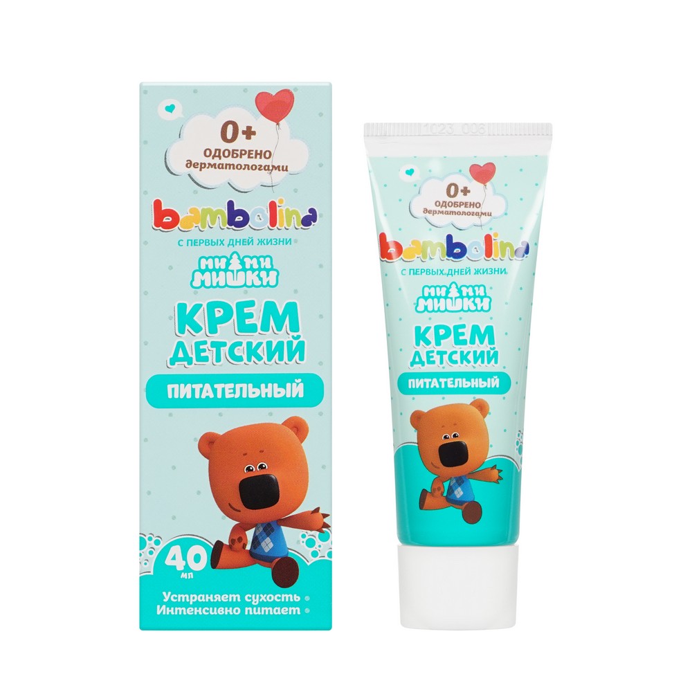 Детский крем Bambolina Ми-ми-мишки " питательный " 40мл. Фото 1.