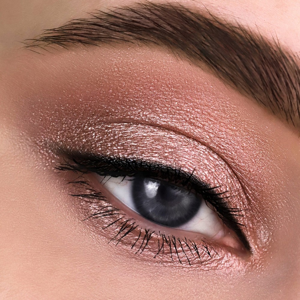 Тени для век Luxvisage Metal hype 3 Розовый жемчуг 3г. Фото 4.