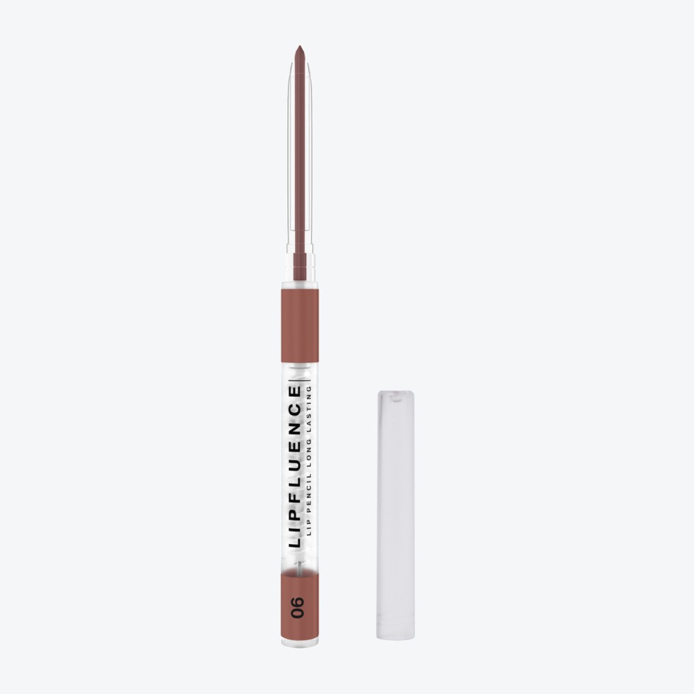 Автоматический гелевый карандаш для губ Influence Beauty Lipfluence 6 , 0,28г. Фото 4.