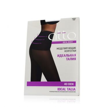 Женские колготки Atto Ideal Body Talia 40den Nero 3 размер.