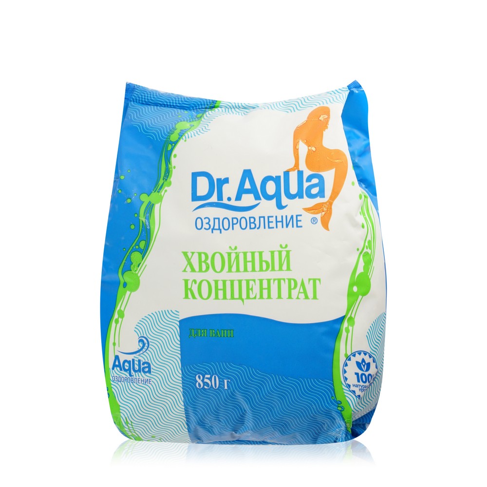 Соль для ванны Dr.Aqua " Хвойный концентрат " 850г