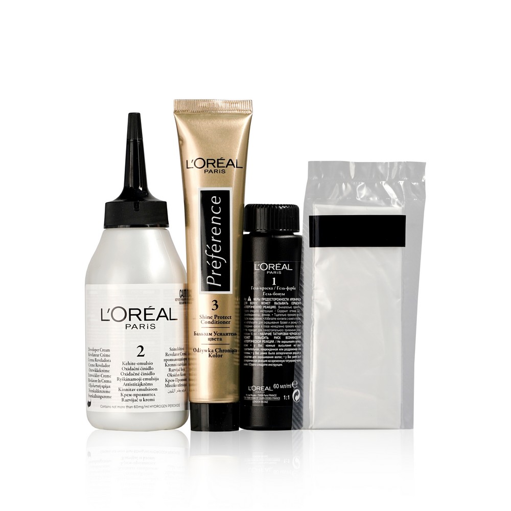 Краска L'Oreal Paris Preference стойкая для волос 1.0 Неаполь. Фото 5.