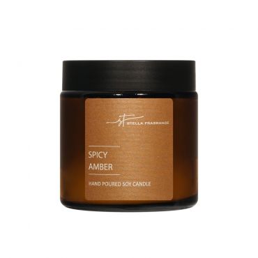 Свеча ароматическая Stella Fragrance Spicy Amber 90г.
