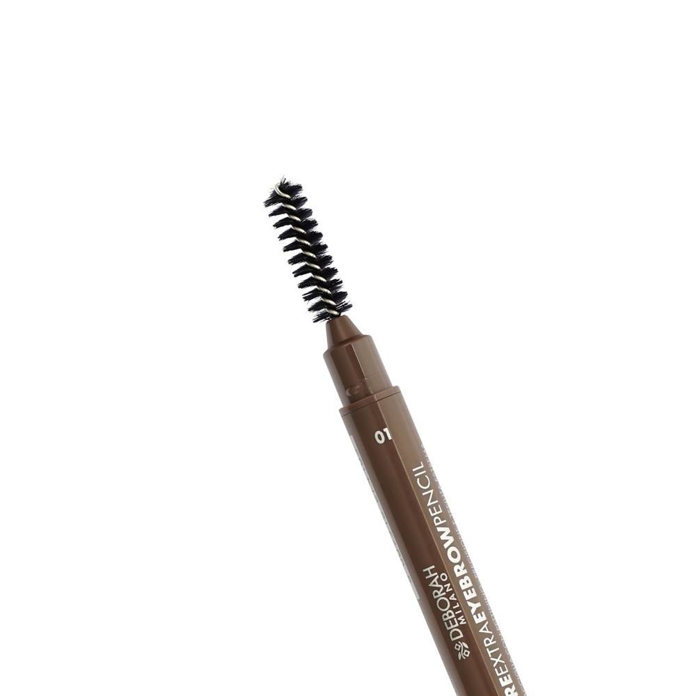 Стойкий карандаш для бровей DEBORAH Milano 24ORE Extra Eyebrow Pencil 01 0,22г. Фото 6.