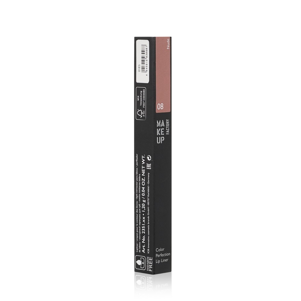 Карандаш для век Make Up Factory Color Perfection Lip Liner 08 1,2г. Фото 3.