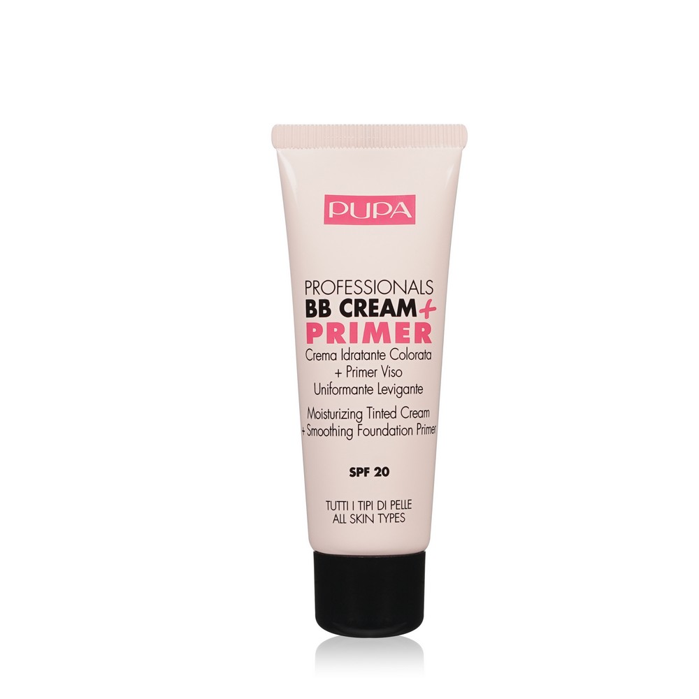 BB крем + основа для всех типов кожи Pupa BB Cream + Primer SPF 20 001 50мл Вид№5