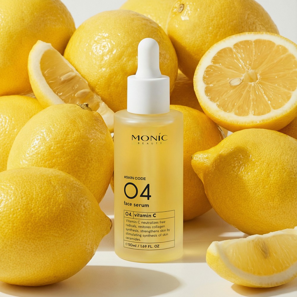 Сыворотка для лица с витамином C Monic Beauty #Skin code Vitamin C 50мл. Фото 3.