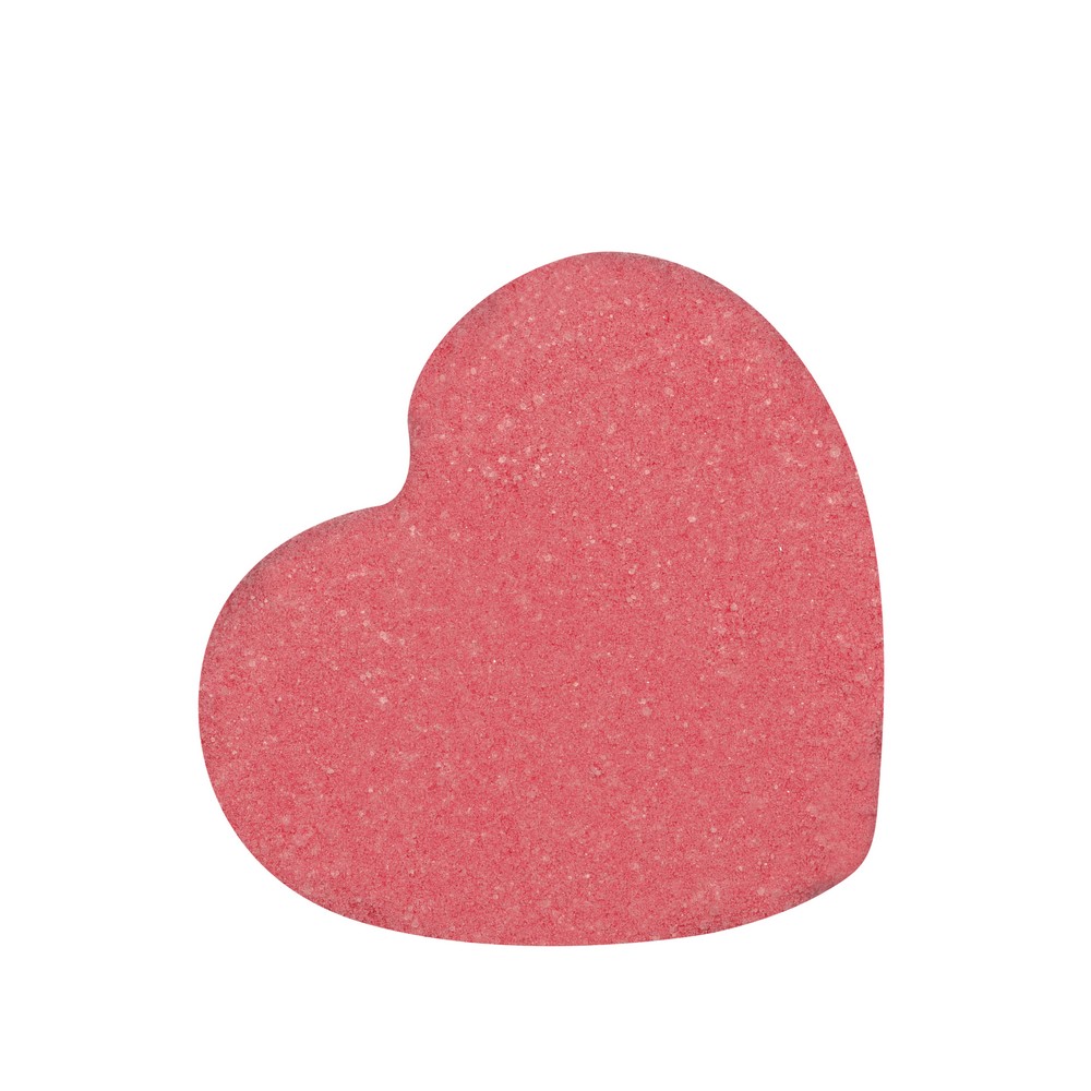Бомбочка - сердце для ванны с предсказанием Miss Organic My heart will go on 100г. Фото 3.