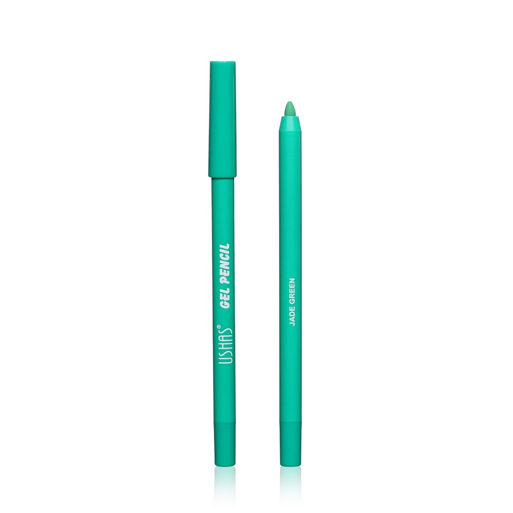 Водостойкий карандаш для век USHAS Gel Pencil Jade Green 1,6г. Фото 1.