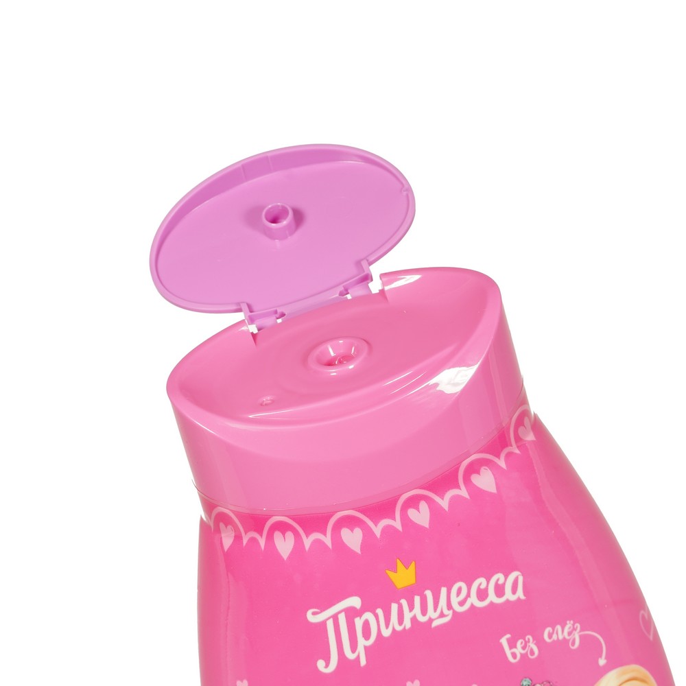 Детский шампунь для волос Принцесса Тутти-фрутти 3+ 400мл. Фото 3.