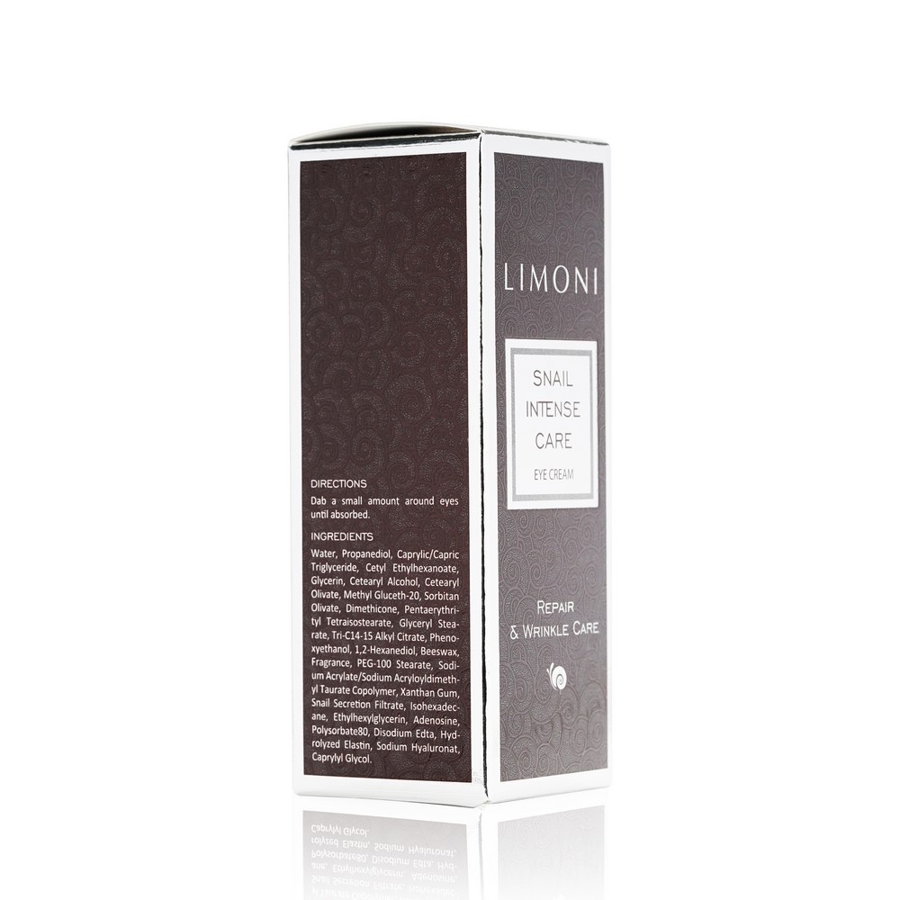 Крем LIMONI Snail Intense Care для век , с экстрактом секреции улитки , 25мл. Фото 2.