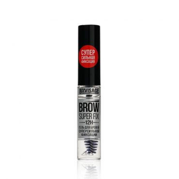 Гель для бровей Luxvisage Brow super fix 12h суперсильной фиксации бесцветный 6г.