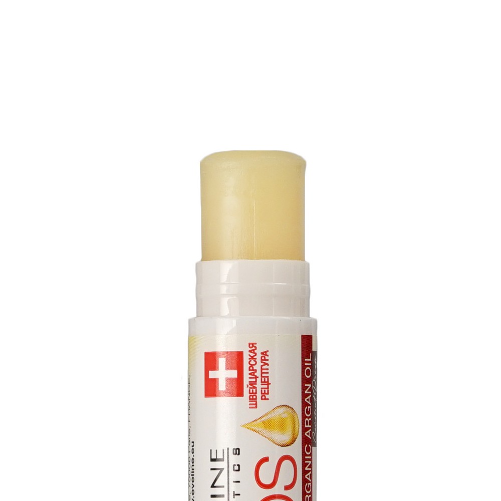 Бальзам для губ Eveline SOS Argan Oil " Coconut Dream " SPF 10 4,2г. Фото 5.
