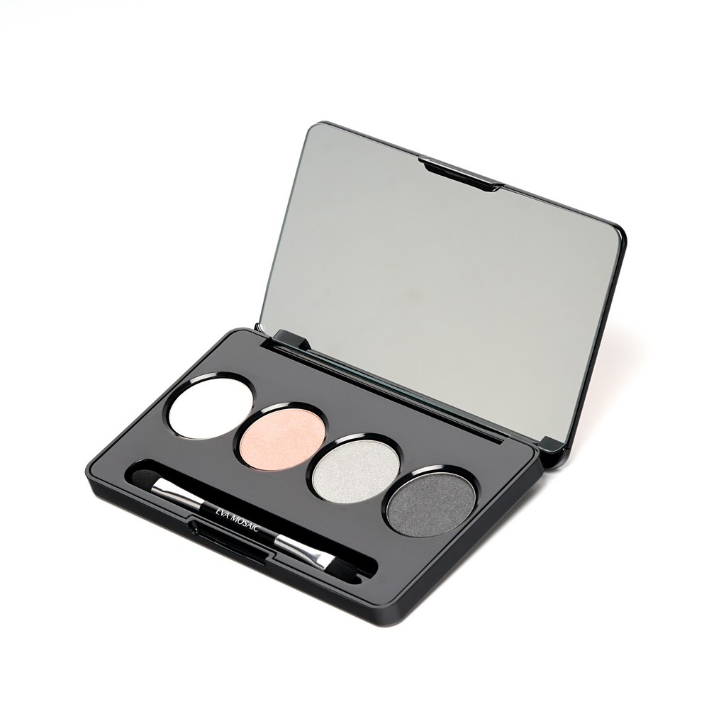 Тени для век Eva Mosaic Eye Shadow pallete 4 цвета , 02 , 6,5г. Фото 2.