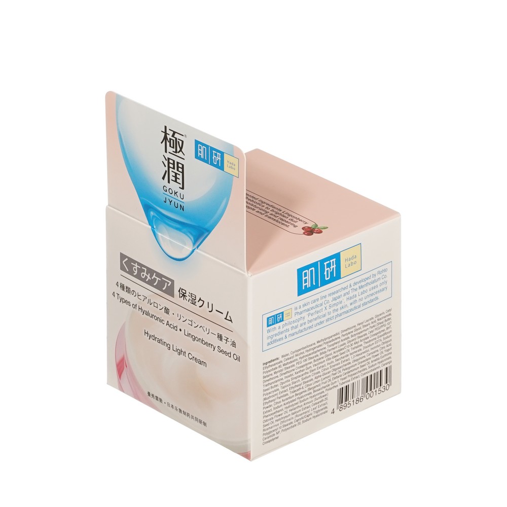 Крем для лица HADA LABO Увлажнение и сияние кожи 50г. Фото 2.