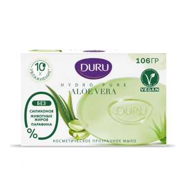 Косметическое мыло Duru Hydro Pure Aloe Vera 106г.