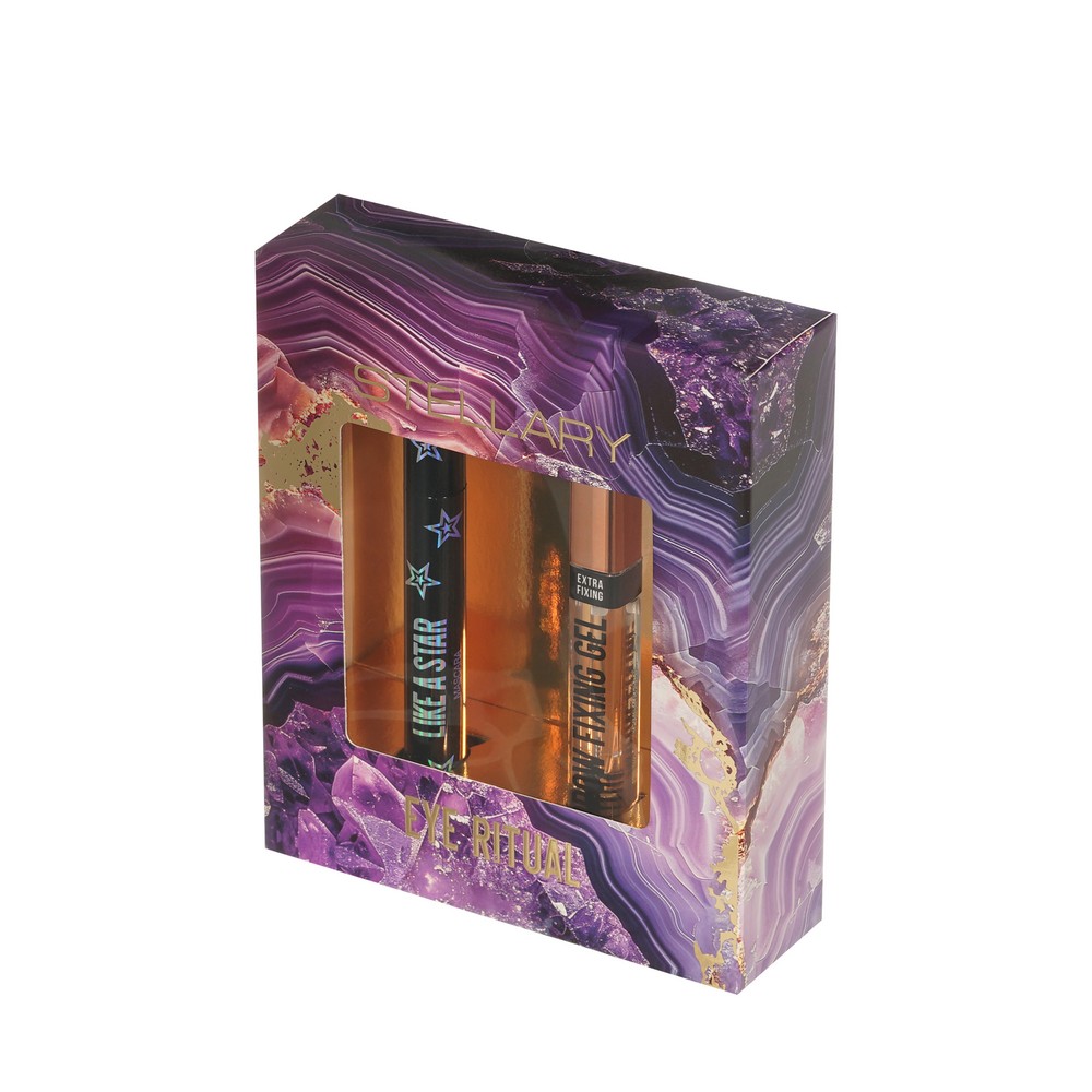 Подарочный набор Stellary ( тушь для ресниц Like a Star 01 9мл + гель для бровей Brow Fixing Gel 8мл ). Фото 2.