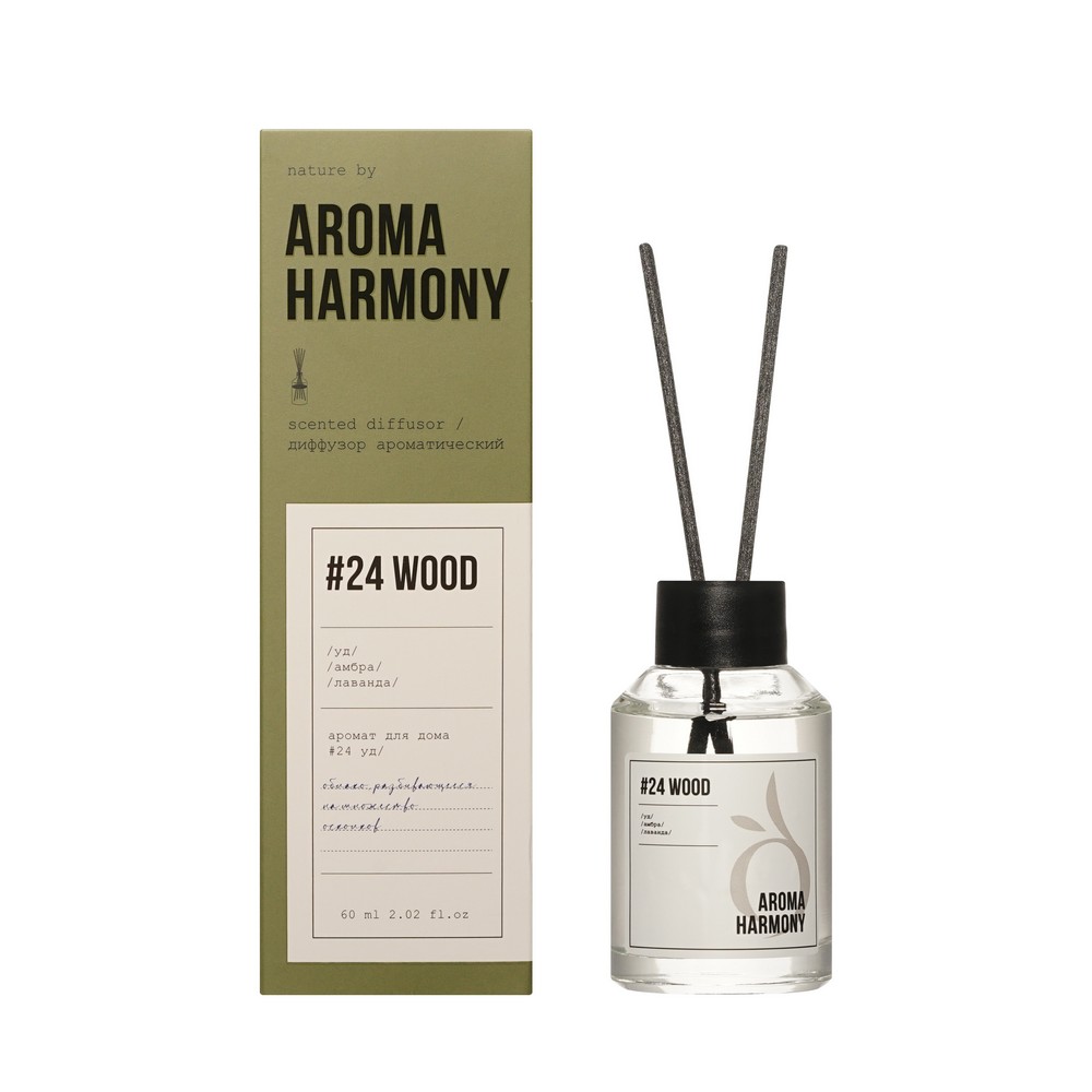 Ароматический диффузор Aroma Harmony #24 Wood 60мл. Фото 1.