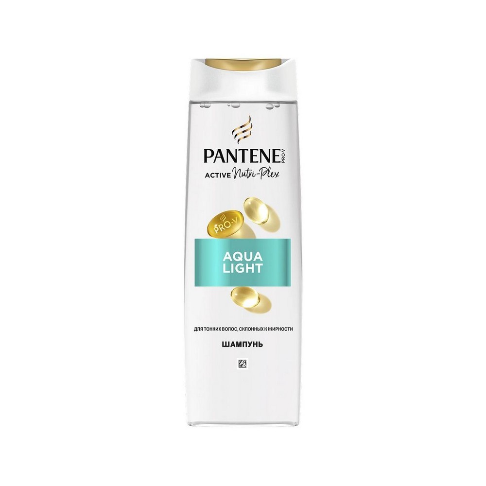 Шампунь для тонких волос , склонных к жирности Pantene Pro-V Aqua Light 400мл. Фото 1.
