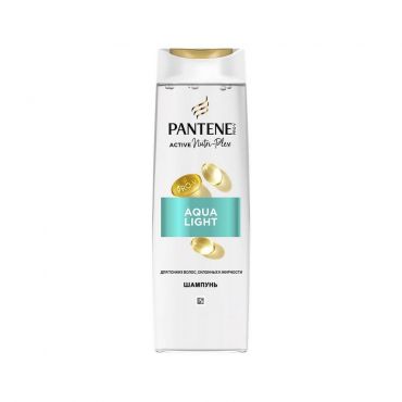 Шампунь Pantene Pro-V Aqua Light для тонких волос , склонных к жирности 400мл.