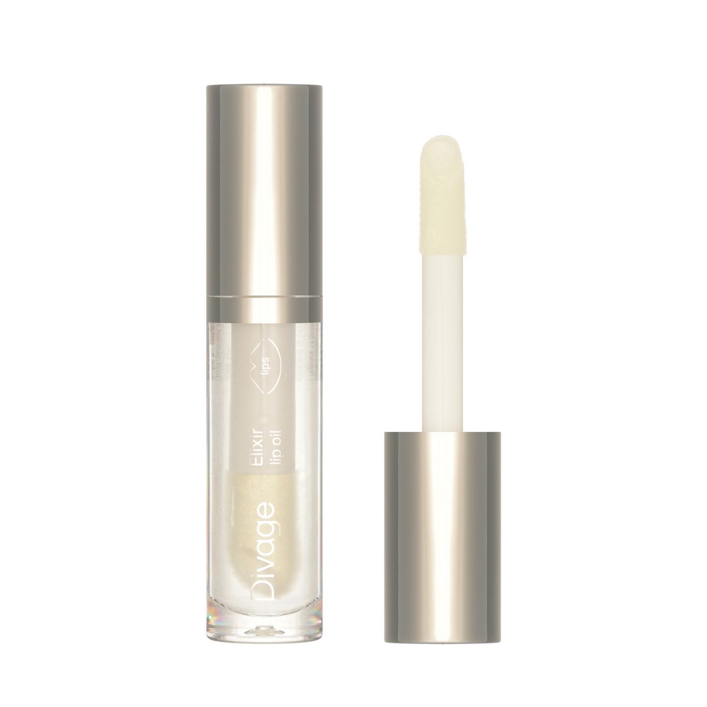 Масло для губ Divage Elixir Lip Oil 01 4,5мл. Фото 1.