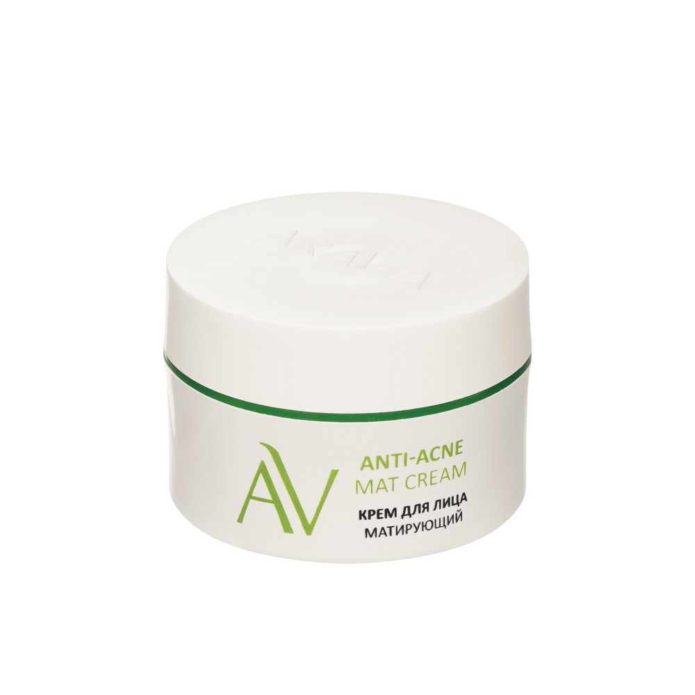 Крем для лица матирующий Aravia Laboratories Anti-Acne Mat Cream 50мл. Фото 6.