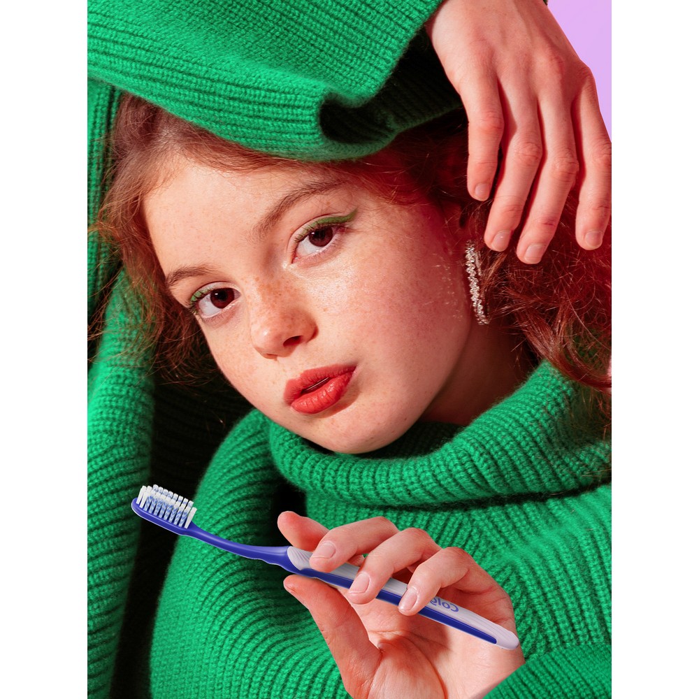 Зубная щетка для брекетов Colgate Ortho мягкая. Фото 14.