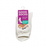 Женские носки Good Socks Печенье Белый р.35-39.