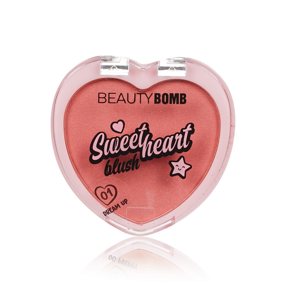 Румяна для лица Beauty Bomb Sweetheart 01 3,5г. Фото 1.