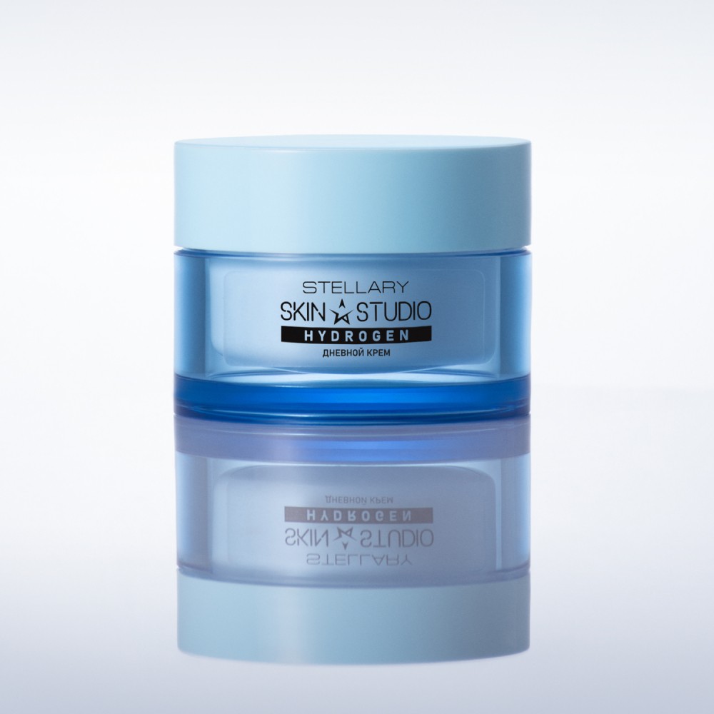 Дневной увлажняющий крем для лица Stellary Skin Studio Hydrogen 50мл. Фото 6.