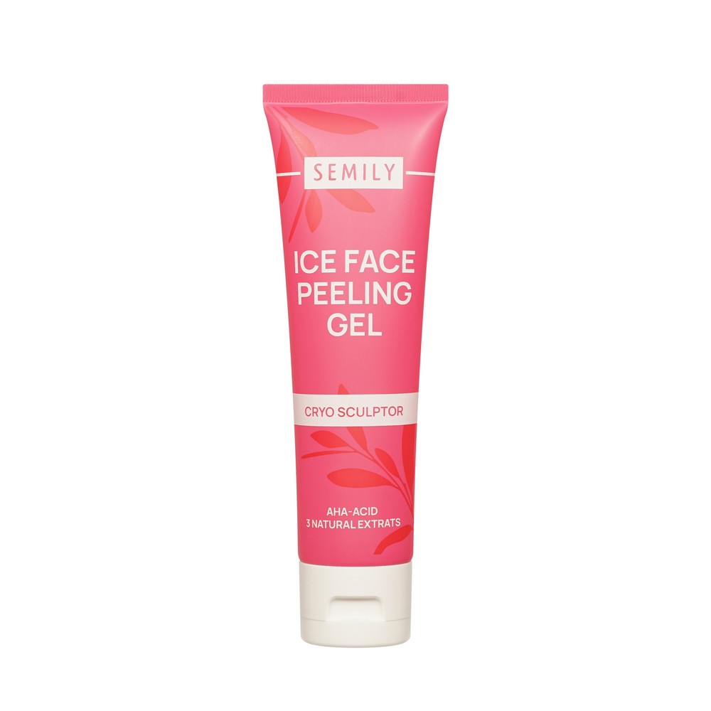Пилинг для лица с фруктовыми кислотами SEMILY Ice Face Peeling Gel 75мл. Фото 5.
