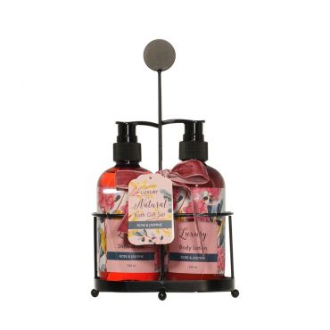 Женский подарочный набор Luxury ( гель для душа 250мл + лосьон для тела 250мл ) в ассортименте.