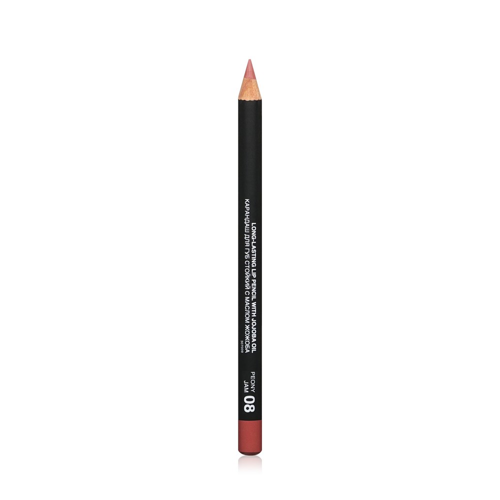 Стойкий карандаш для губ Relouis Long-lasting Lip Pencil с маслом жожоба 08 4г. Фото 2.