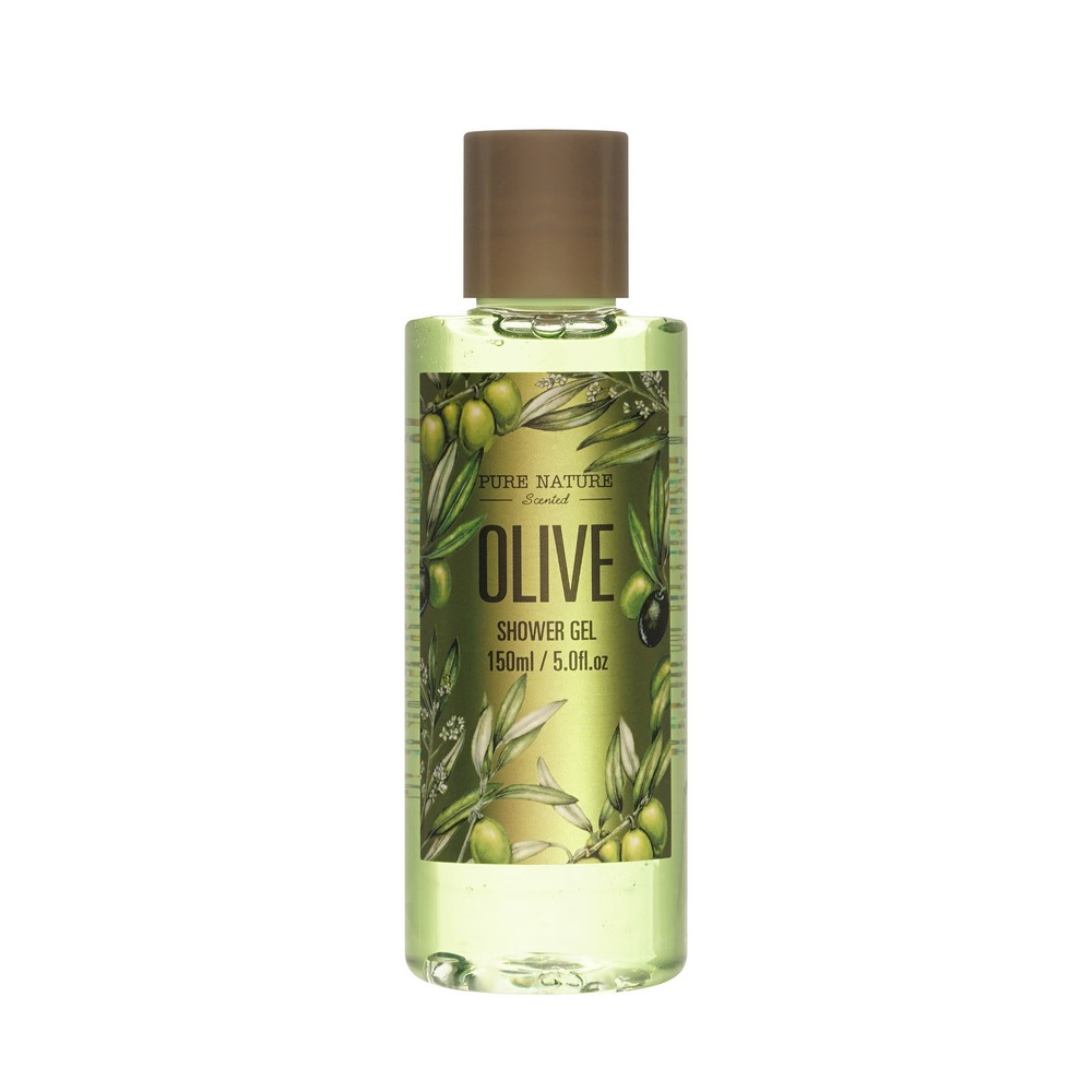 Женский подарочный набор Pure Nature Olive ( гель для душа 150мл + пена для ванны 150мл + лосьон для тела 60мл соль для ванны 100г + мыло твердое 50г ) в ассортименте. Фото 7.