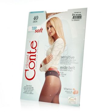 Женские колготки Conte Elegant TOP 40den Natural 2 размер.