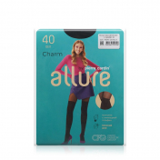 Женские колготки Allure Charm 40den Nero 4 размер.