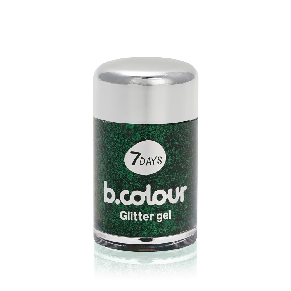 Глиттер для лица и тела 7 days b.colour mini Holiday Crush 10г. Фото 1.