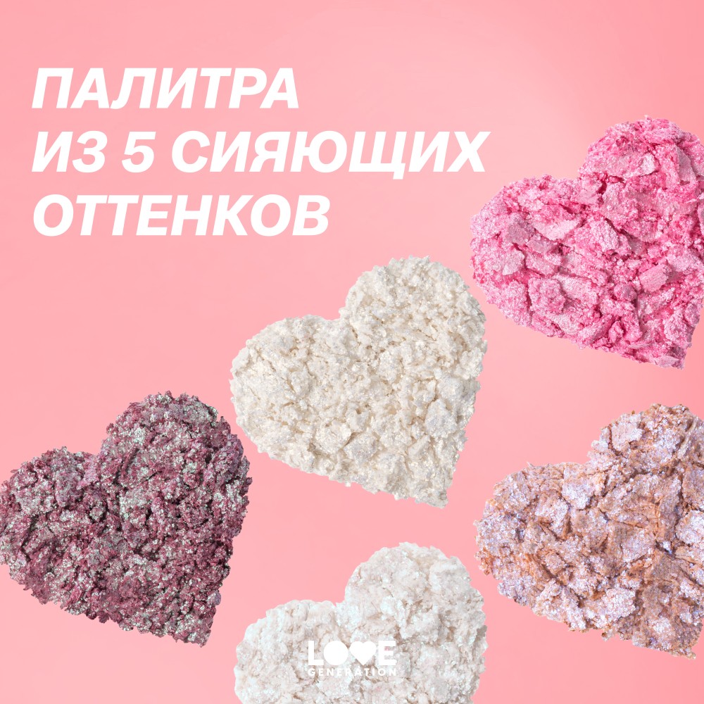 Палетка теней для век Love Generation In My Iconic Era 01 5г. Фото 4.
