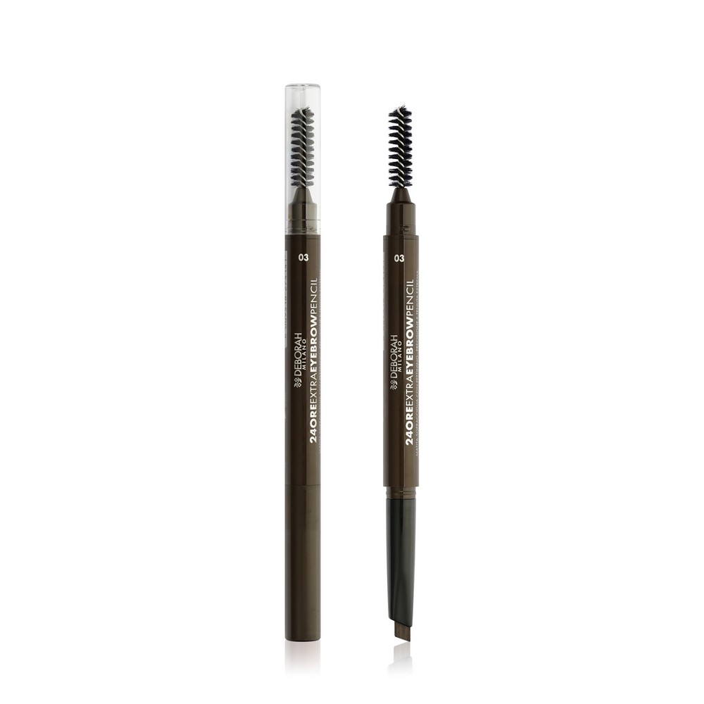 Стойкий карандаш для бровей DEBORAH Milano 24ORE Extra Eyebrow Pencil 03 0,22г. Фото 1.