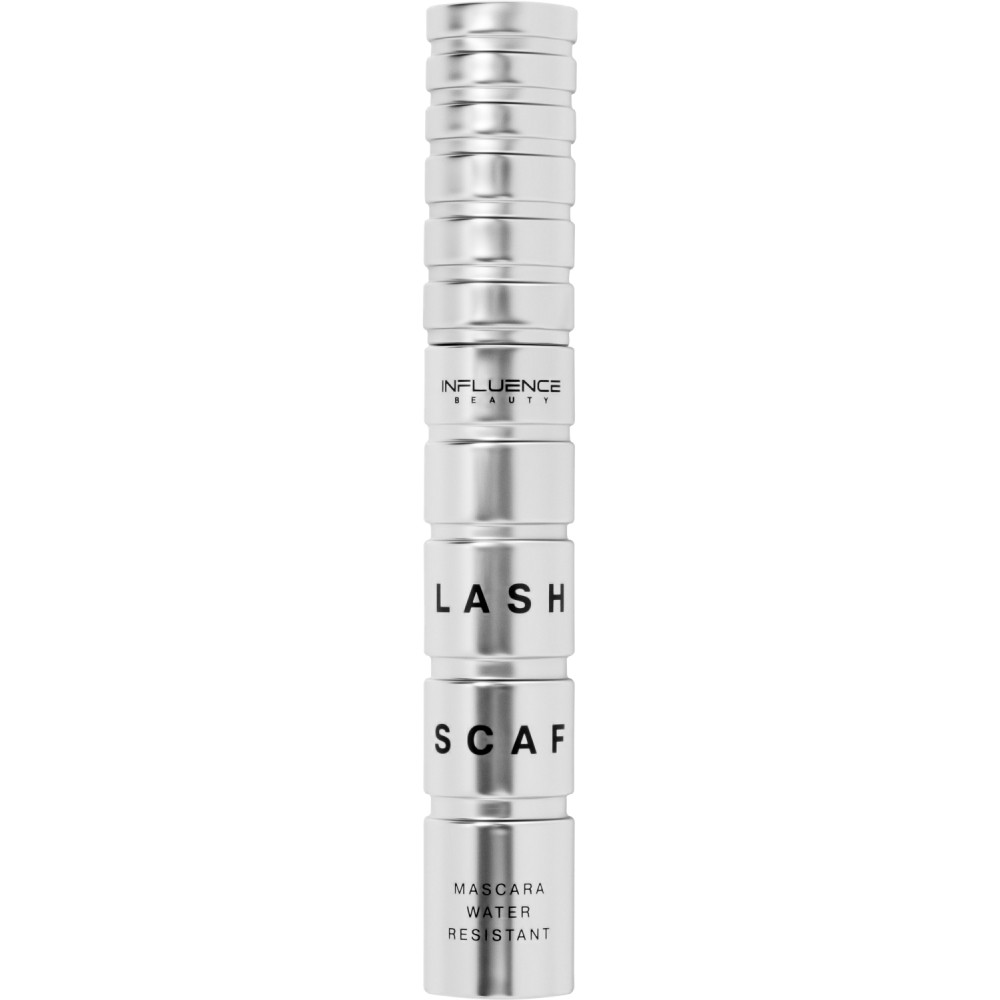 Влагостойкая тушь для ресниц Influence Beauty Lash Scaf water-resistant 01 , 9мл. Фото 6.