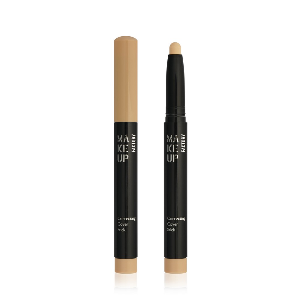 Карандаш - корректор для лица Make Up Factory Correcting Cover Stick 04 Sand 1,4г. Фото 2.