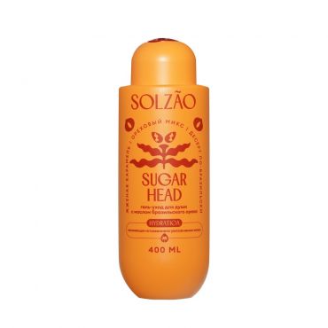 Гель - уход для душа Solzao Sugar Head с маслом бразильского ореха 400мл.