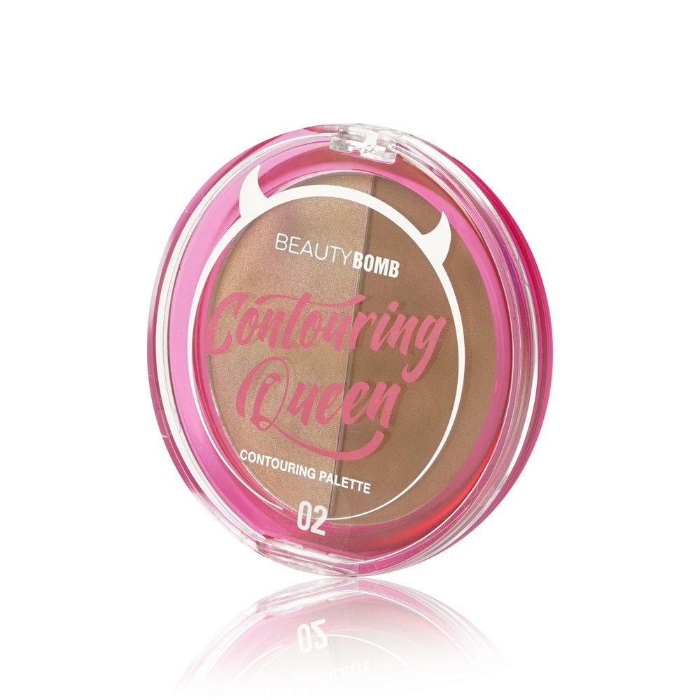 Палетка для контуринга лица Beauty Bomb Countouring Queen 02 8г Вид№2