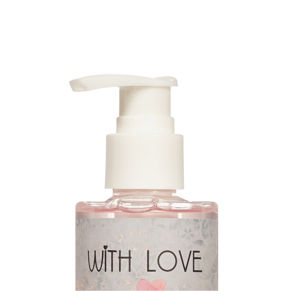Женский подарочный набор With love ( жидкое мыло для рук 200мл + крем для рук 200мл ) в ассортименте. Фото 8.