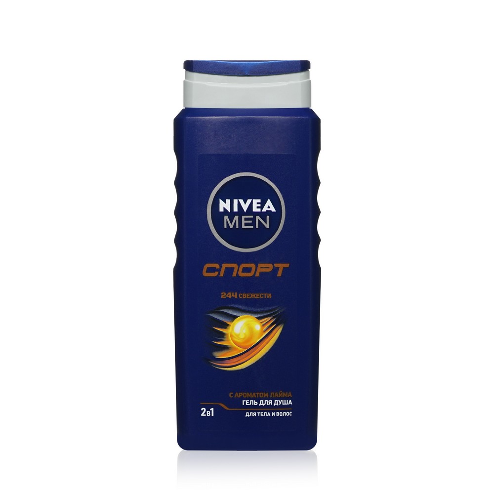 Мужской гель для душа NIVEA Men " СПОРТ " с минералами 500мл