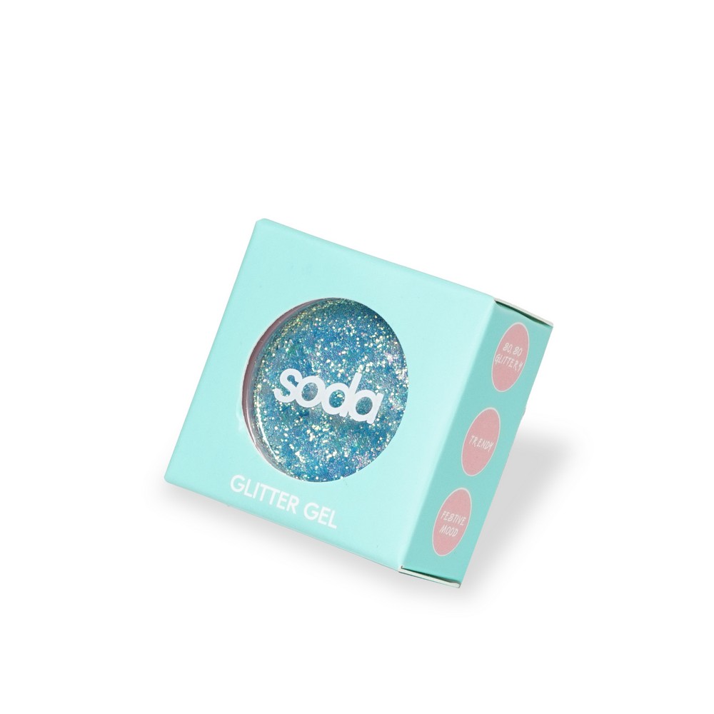 Глиттер - гель Soda Glitter Gel #bizarreshine 003 , 1,5г. Фото 3.