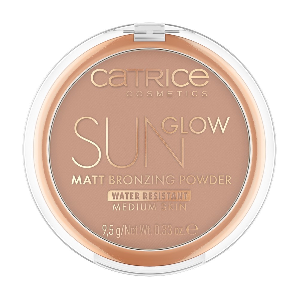 Бронзирующая пудра для лица Catrice Sun Glow 030 9,5г. Фото 1.