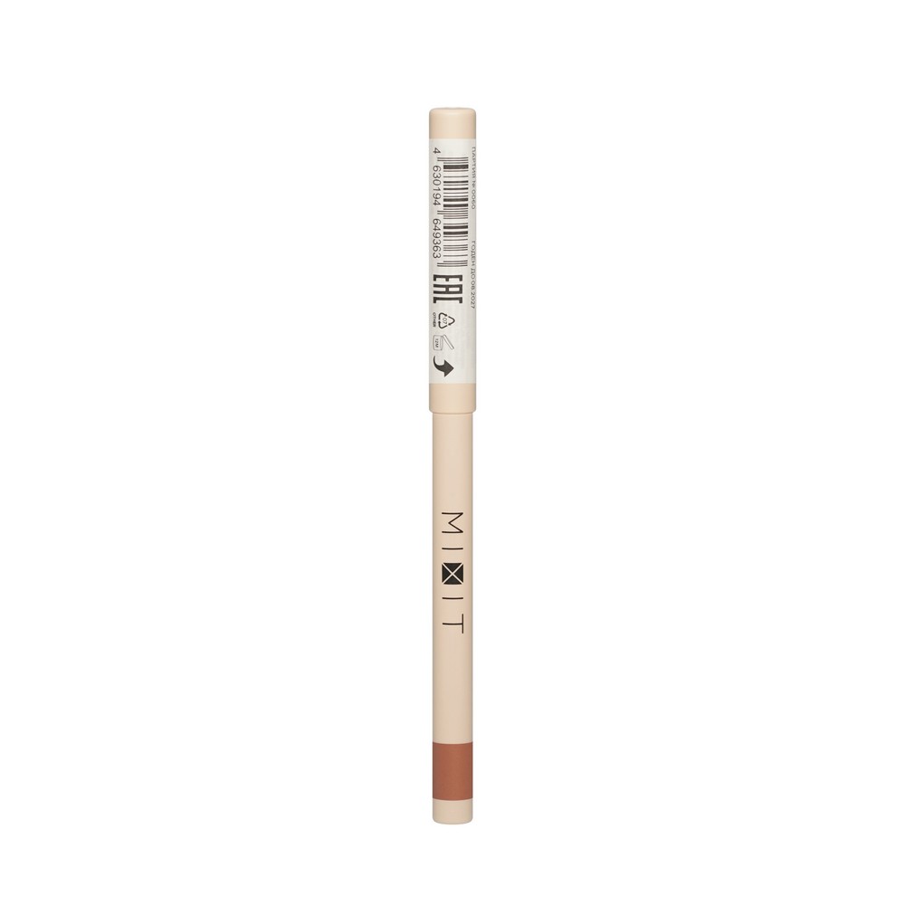 Стойкий карандаш для губ Mixit Longwearing lip pencil 007 0,28г. Фото 4.