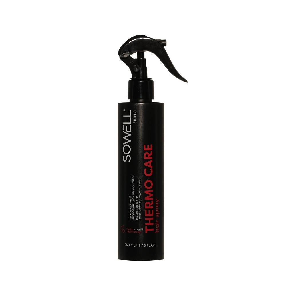 Термозащитный Многофункциональный спрей для волос SoWell Thermo Care Hair Spray 250мл. Фото 1.
